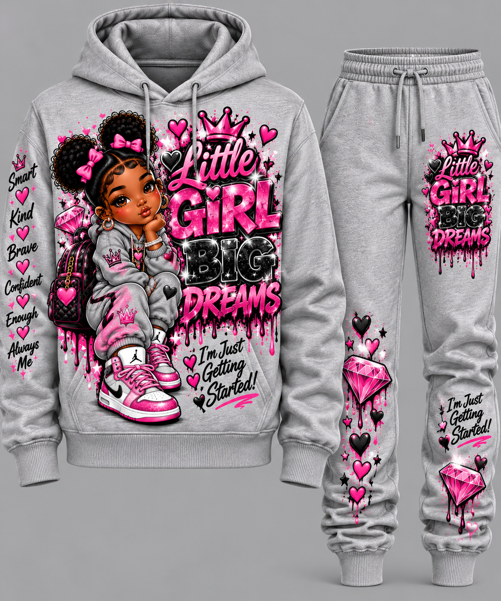 G-Kids Drip Little Girls Outfit