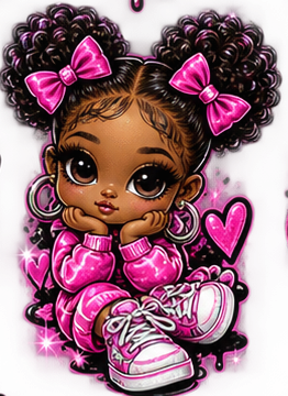 G-Kids Drip Girls Pants Panel