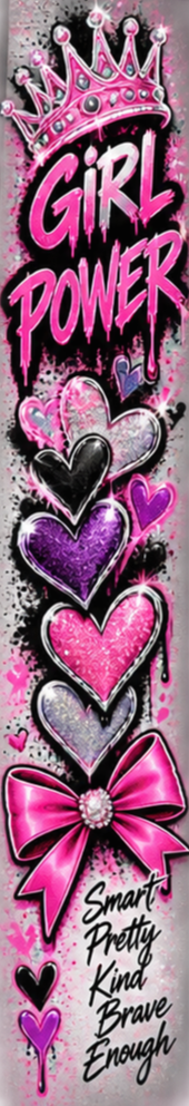 G-Kids Drip Girls Sleeve Panel